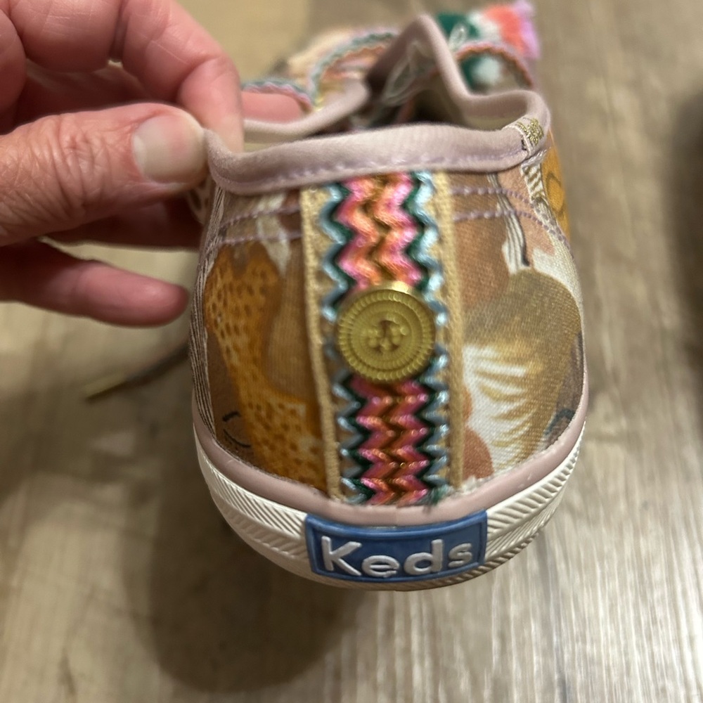Keds Multicolor Artistic Faces Canvas Sneakers - Picture 4 of 5